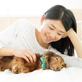 POINT 03 ペットと泊まるG棟